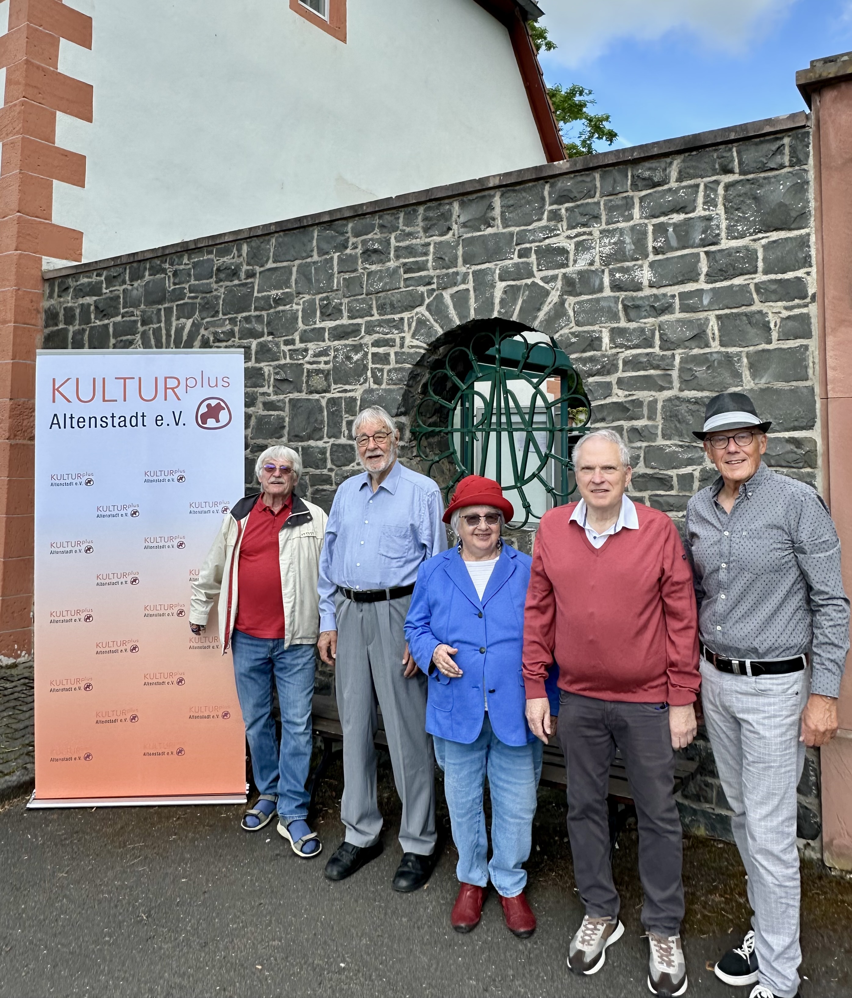 KULTURplus Vorstand vor Kloster Engelthal 2026
